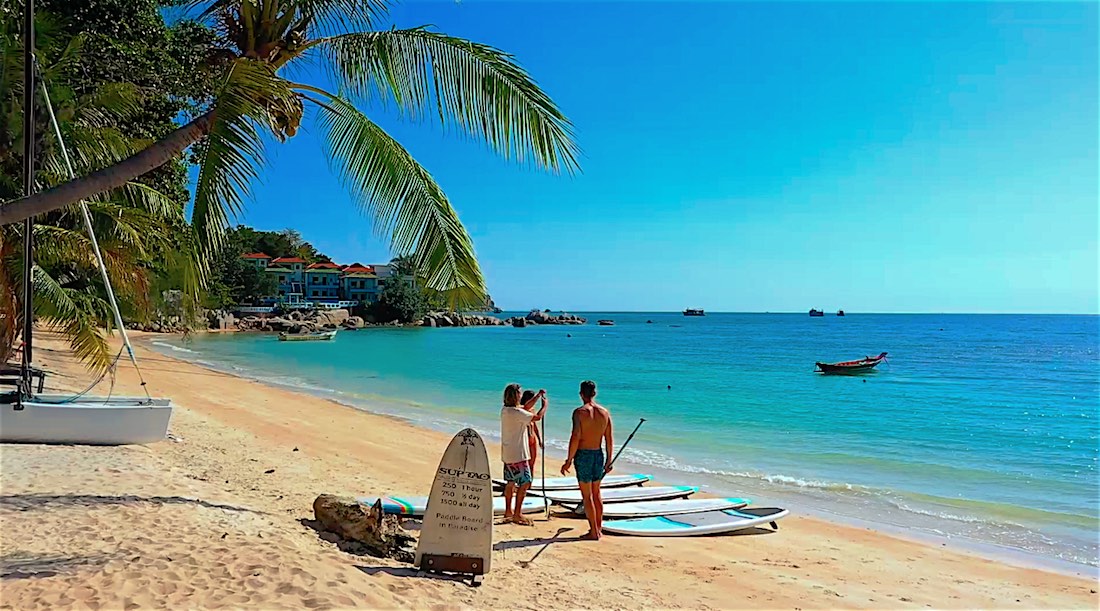 Amazing Paddleboarding Koh Tao Thailand