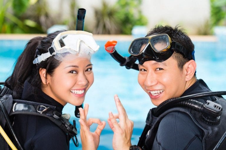 Open Water Diver Koh Tao Students