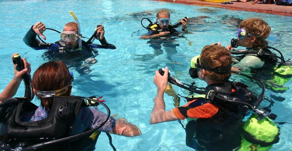 PADI Seal team Underwater Adventures for Kids Koh Tao