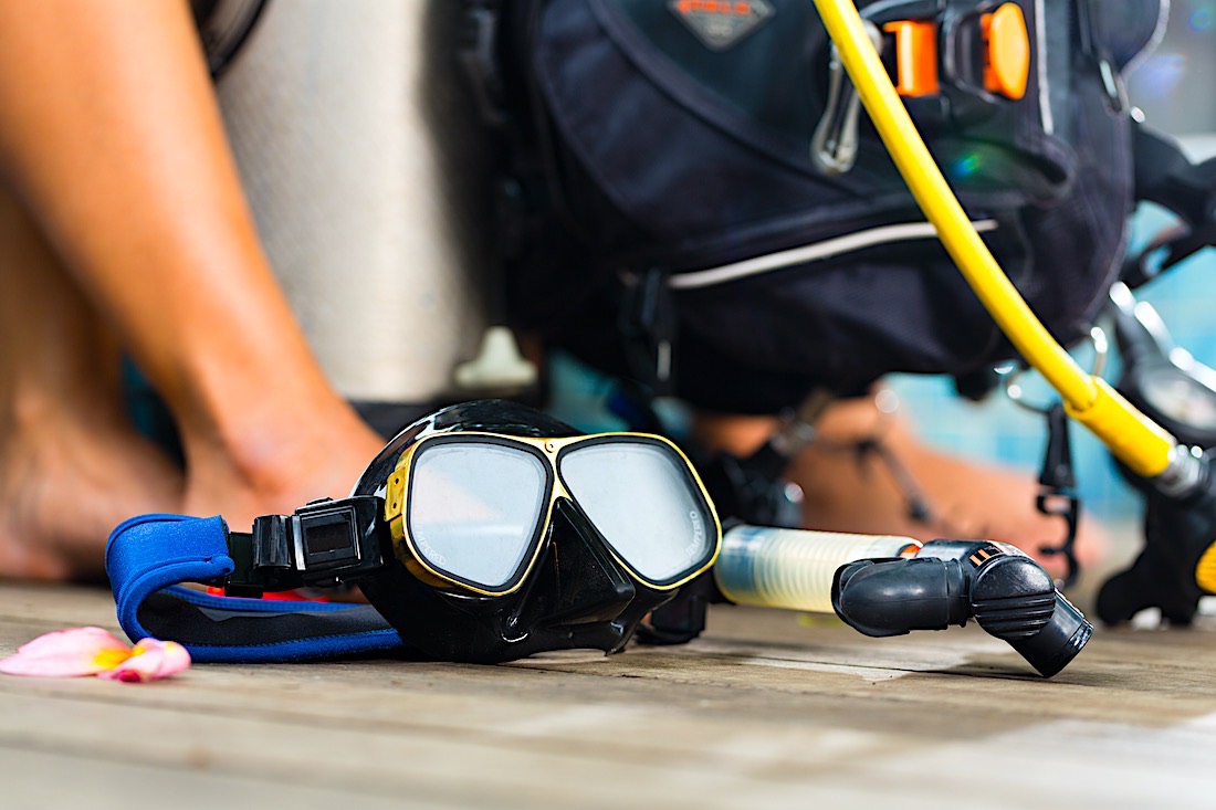 Reduce Covid Risk Scuba Diving Equipment 