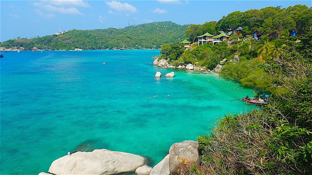 Freedom Beach Koh Tao High Tide