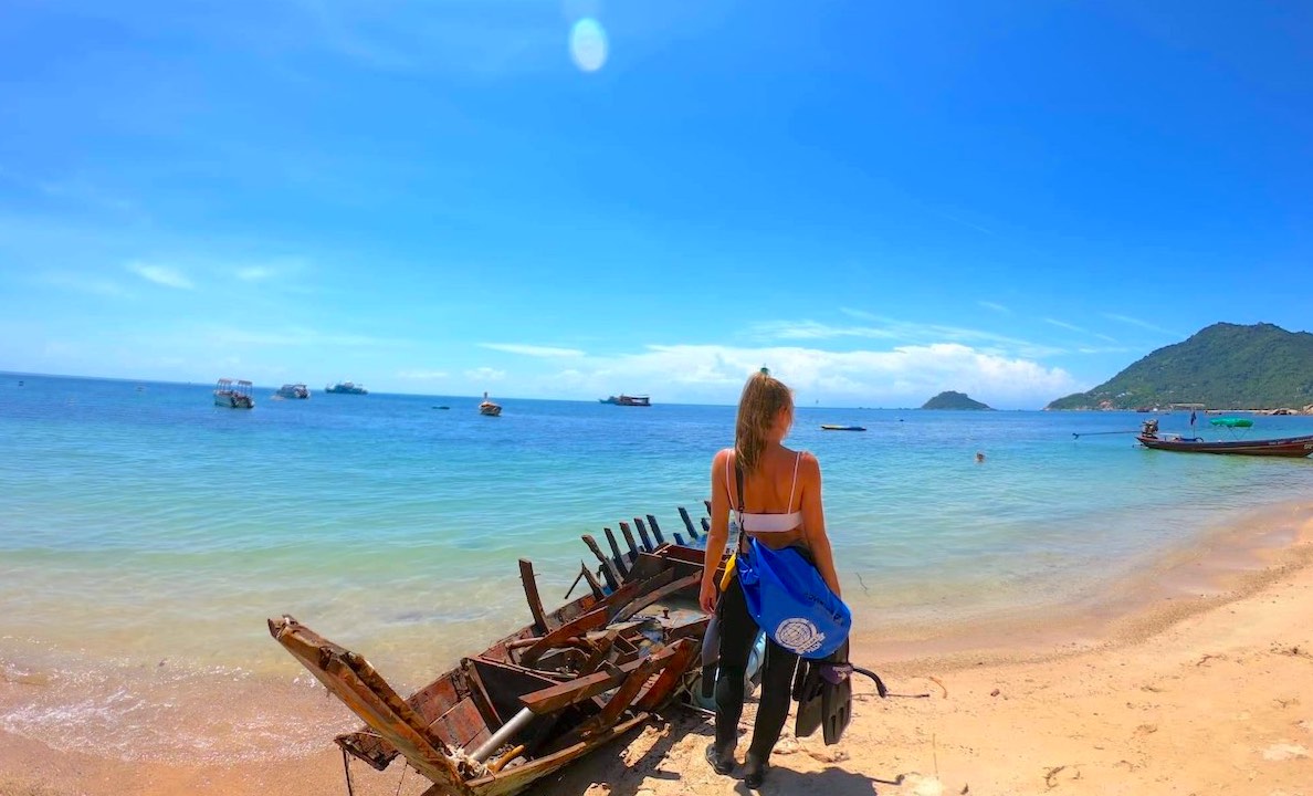 View from a Beach Koh Tao