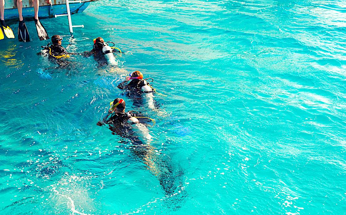 PADI Boat Diver Specialty course Koh Tao