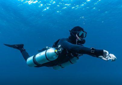 Sidemount Diver Koh Tao