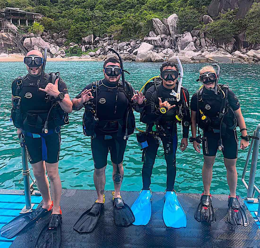 Fun Diving Groups in Thailand