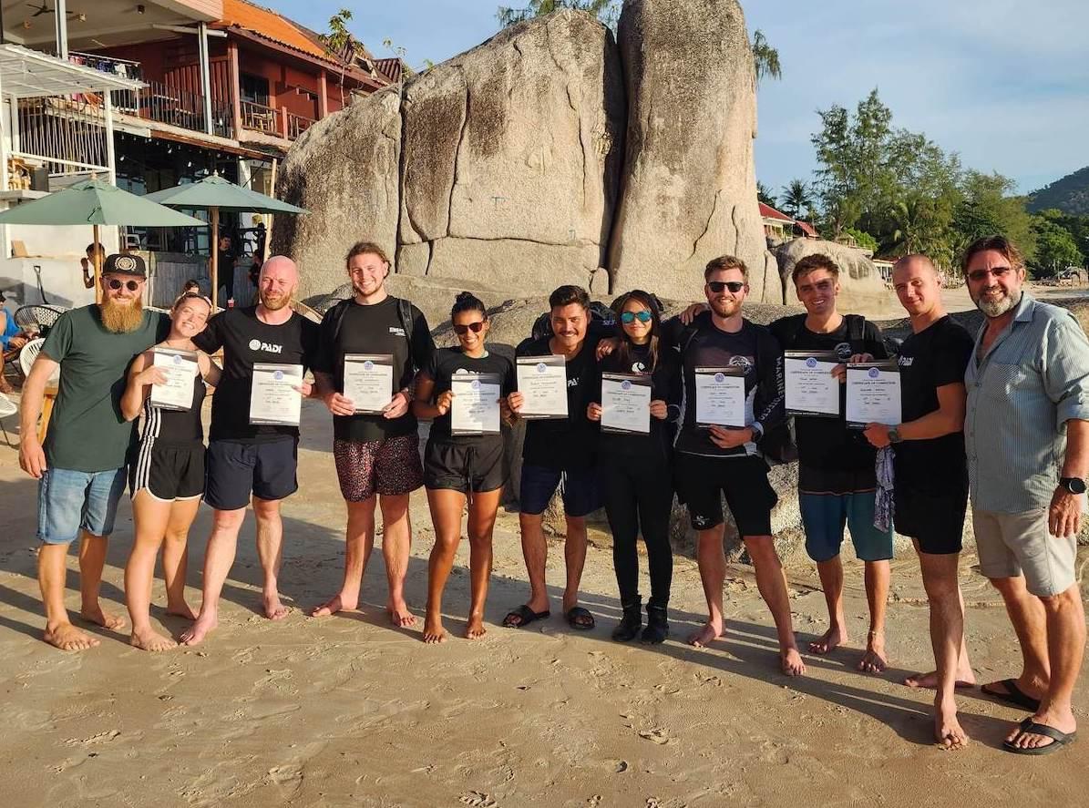 PADI Instructor Development course in Koh Tao, Thailand - PADI Examinations (IE) Success