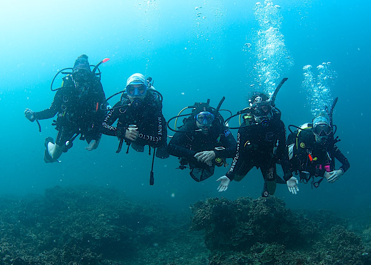 Divemaster Skills on Koh Tao