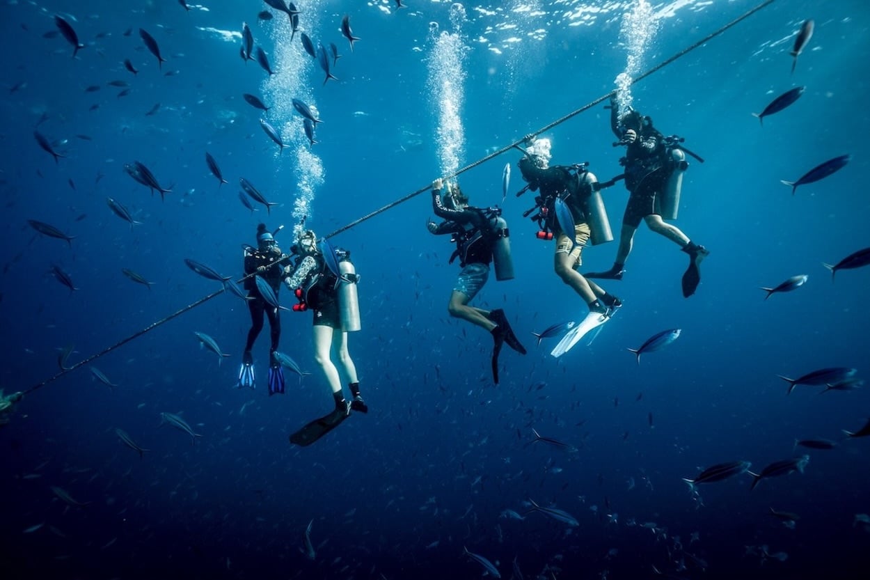 PADI Divemaster werden in Thailand