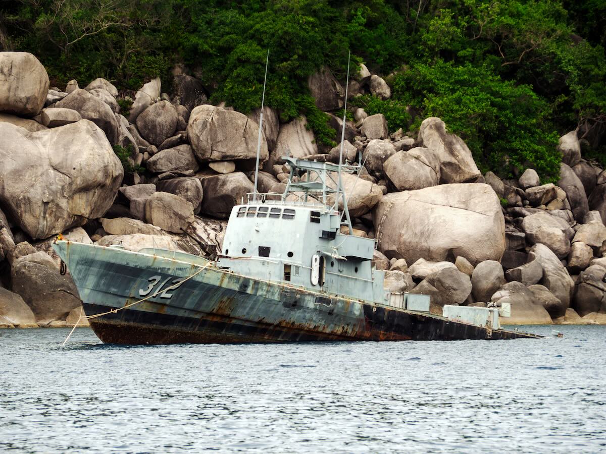 HTMS Hanhak Sattru 312 Wreck Dive Site