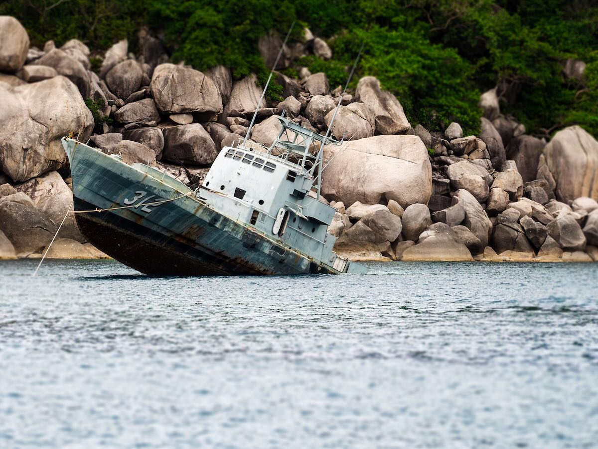 HTMS Hanhak Sattru 312 Wreck Koh Tao